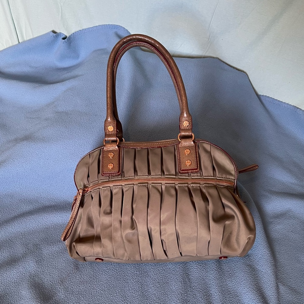MZ Wallace Pleated Nylon Shoulder Bag